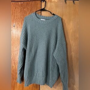 American Eagle Oversized Crew Neck Sweater, size large